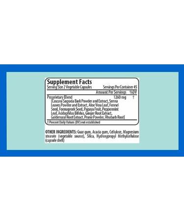 MaXzorb Thera-Colon Cleanse - Gentle Digestive Support | 90 Capsules | International Shipping Available - Buy Online on GoSupps.com