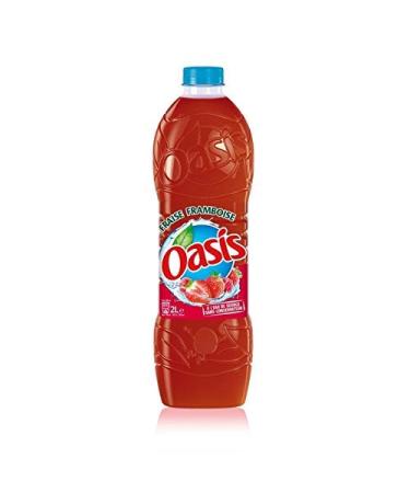 OASIS - Strawberry Raspberry 2L - Pack of 2 - Free Delivery