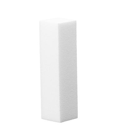 Beavorty Nail Sanding Buffer toenail File Nail Emery Board Nail Files Sand Paper Buffing Block Pedicure Nail File Nail Files Board Nail File Kit Baby Double Sided Cosmetic White