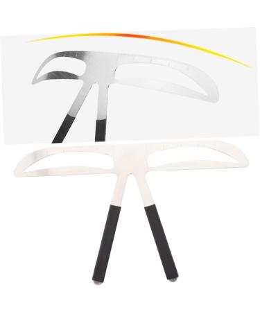 FOMIYES 3pcs Eye Brow Shaping Kit Eyebrow Grooming Stencil Eyebrow Drawing Tool Eyebrow Card Modify Calipers 1 count (Pack of 1) As Shownx3pcs - Buy Online on GoSupps.com