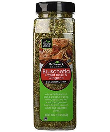 McCormick Bruschetta Seasoning Mix - 19 oz Shaker | Buy Online - Buy Online on GoSupps.com
