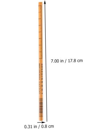 Angoily 4 Pcs Eyebrow Pencil Eyebrow Pen Brown Eyeliner Makeup Pencils Woman Cosmetic Brush 1 count (Pack of 1) As Shownx2pcs - Buy Online on GoSupps.com