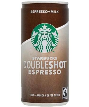Starbucks Doubleshot Espresso Coffee Drinks 200ml Pack of 12 - Buy Online on GoSupps.com