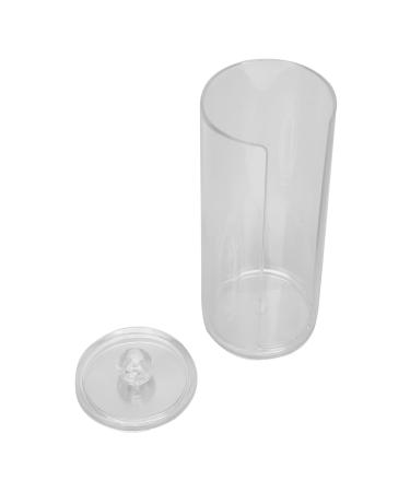 Verdant Touch Cotton Pad Dispenser - Cotton Pad Dispenser - Round Makeup Organizer Container