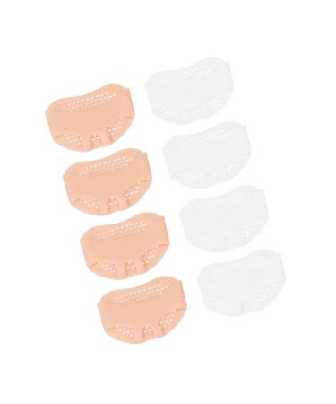 USHOBE 4pairs Foot Protectors for Feet Silicone Gel Big Toe Strap Bunion Pads Foot Arch Support Orthotics Straightener Splitter Massage Boots Orthopedic Bunion Protector