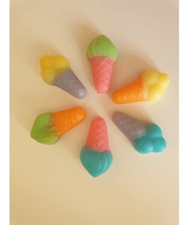 Iie cream cone sweets | Fruity gummy treats | Party favourites | HALAL (1.5kg) - Buy Online on GoSupps.com