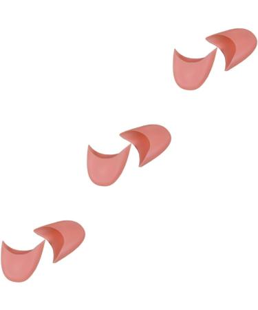 3 Pairs Silicone Toe Caps & Cushions | Fore Foot Cover & Separator Socks for Ultimate Comfort - Buy Online on GoSupps.com