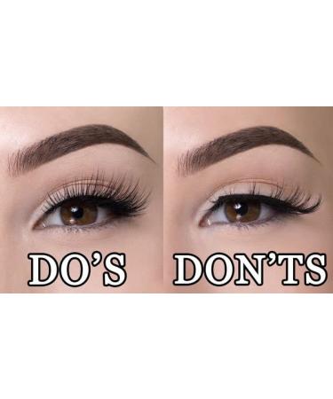 Shoprox Russian Strip Lashes - Fluffy False Eyelashes for Parties, Weddings & Gifts - Natural Look for All Eye Shapes | Non-Magnetic Fake Eyelashes - Buy Online on GoSupps.com