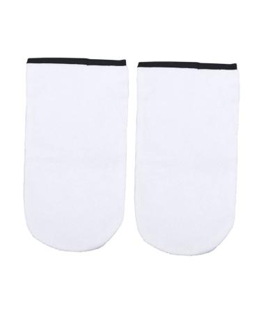minkissy 1paire De Paraffine Hydratants Coton Th rapie Thermique Pour Mains S ches Spa Domicile Et Salon Couleur Blanche