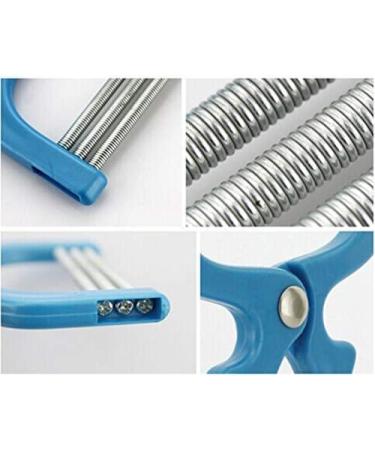 Milist Facial Hair Removal Spring Epilator | Handheld Razor & Threading Tool for Men & Women - Effective Face Hair Remover (Random Color) - Buy Online on GoSupps.com