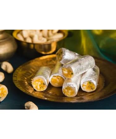 Festival Special Premium (Kaju Roll 250g) Delicious Indian Traditional Sweets To Sweeten Up Your Celebration Best Gift For All Occasions Marriage Diwali Holi Raksha Bandhan Sold By Kidzbuzz - Buy Online on GoSupps.com