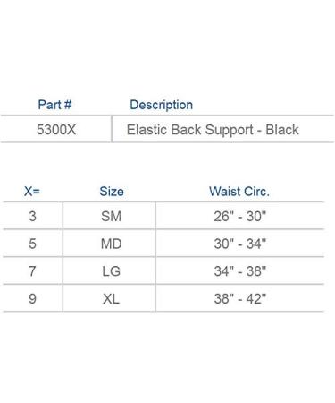 Buy United Ortho 55010 Elastic Back Support - White XX-Large | International Shipping Available - Buy Online on GoSupps.com