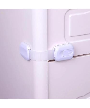 KWKW 10-Piece Child Safety Belt Set - Secure Door & Closet Locks for Babies - White Cupboard Drawer & Toilet Protectors - Buy Online on GoSupps.com