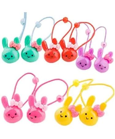 cuhair 10pcs Cute Baby Girls Elastic Hair Tie Ponytail Holder Rubber Rope Accessories Hair Tie Accessory 002