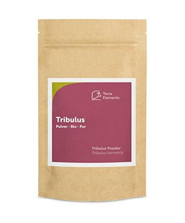 Terra Elements Organic Tribulus Powder 100 g I Tribulus terrestris I Tribulus terrestris I 100% pure I Vegan I Raw food