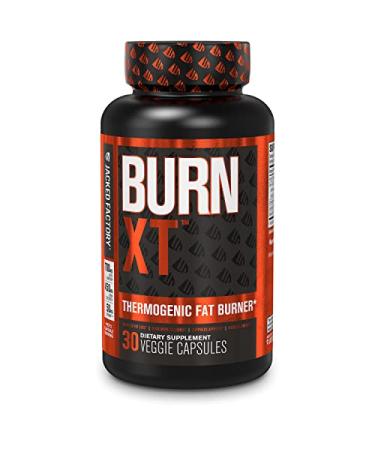 Burn-XT Thermogenic for Men & Women - Body Support, Improve Focus, Increase Energy - Premium Acetyl L-Carnitine, Green Tea Extract, Capsimax Cayenne Pepper, & More - 30 Natural Veggie Diet Pills 30 Count (Pack of 1)