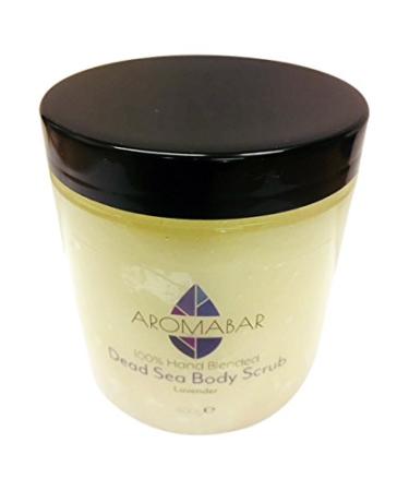 Lavender Body Scrub 400g with Dead Sea Salt and Pure Essential Oil
