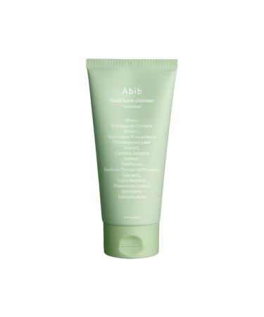 Abib Acne Foam Cleanser Heartleaf Foam 5.07 fl oz / 150 ml I Hydrating Mild Acidic Daily Facial Cleanser  Panthenol B5 Soothing for Irritated Skin and Acne Pimple Care
