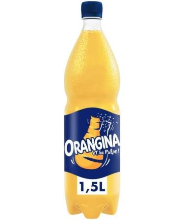  Boissons Orangina - Standard 1.5 L - Pack of 4 - Special Offer - Buy Online on GoSupps.com