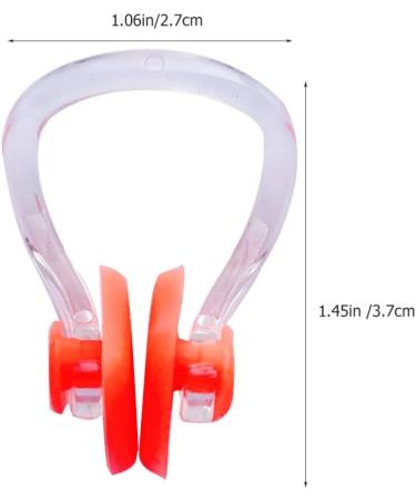 Diving Silicone Nose Clips 20pcs for Adults & Kids - Surfing & Swimming Nose Plugs - Mixed Color Outdoor Scuba Accessories - Buy Online on GoSupps.com