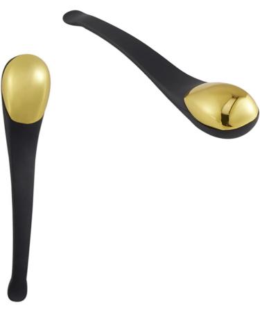 Premium 2-in-1 Facial Tools: Eye Cream Spatula & Face Tightening Massager for Radiant Skin - Buy Online on GoSupps.com