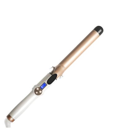 Yuehuam Hair Curling Wand Professional Hot Tools Curling Iron Ceramic Tourmaline Coating Barrel Hair Curler with 14 Heat Settings Salon Hair Styling Wands for All Hair Types 9mm
