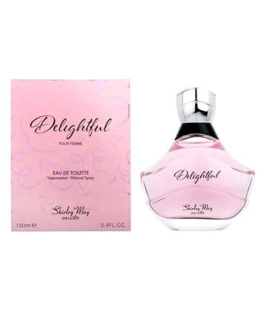 DELIGHTFUL PERFUME POUR FEMME DESIGNER IMPRESSION 3.4 OZ EDP Floral fragrance for Women.