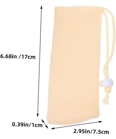 Healeved 16pcs Soap Net Storage Shampoo Face Soap Bar Pouch Bar Soap Scrubber Pouch Soap Pouch Pe - Buy Online on GoSupps.com