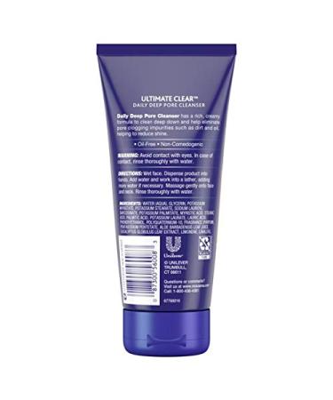 Noxzema Daily Deep Pore Cleanser 6 oz (Pack of 4) - Gentle Cleansing for Clear Skin - Buy Online on GoSupps.com