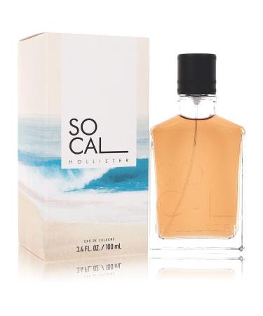 Cologne for men suitable for daily life socal cologne eau de cologne spray3.4 oz eau de cologne spray (Cheap goods)