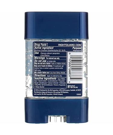 Right Guard Sport 3D Odor Defense Anti-Perspirant Deodorant Clear Gel Fresh 3 oz (Pack of 2) - Long Lasting Protection - Buy Online on GoSupps.com