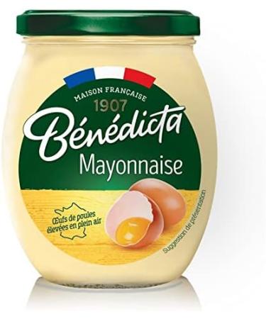 BENEDICTA - Mayonnaise Nature Bocal 510G - le Lot De 4 - Buy Online on GoSupps.com