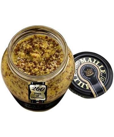 Maille Mild Wholegrain Mustard 210g Pack of 2 with World Food Shop - Gourmet French Condiment Duo Delicate Grain Mustard Convenient Twin Pack for Culinary Delight - Buy Online on GoSupps.com