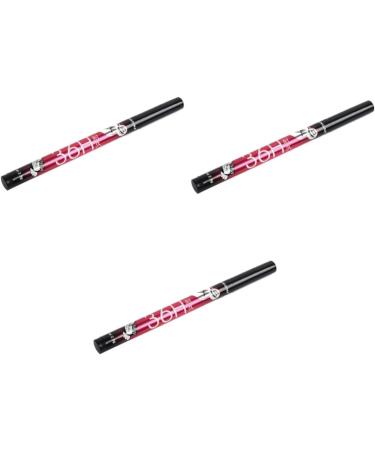 Ipetboom 3pcs Black Pen Eyeliner Eye Makeup Liquid Waterproof Cosmetics 1 count (Pack of 1) As Shownx3pcs - Buy Online on GoSupps.com