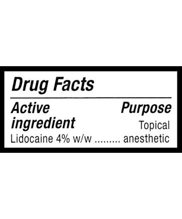 LMX4 30g Lidocaine Pain Relief Cream - Fast Acting & Long Lasting Relief for Cuts, Scrapes, Sunburn & Bites - Buy Online on GoSupps.com