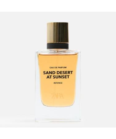 Zara Sand Desert at Sunset Intense EDP Warm and Enriched Amber Fragrance with Vanilla Cinnamon and Chocolate Notes 100 ML (3.38 FL. OZ) - Buy Online on GoSupps.com