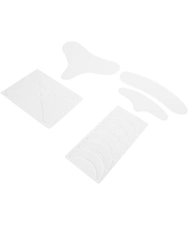 Facial Wrinkle Sticker Silicone Reusable Antiwrinkle Eye Forehead Neck Chest Pads Sticker Flexible Reducing and Smoothing Wrinkles - Buy Online on GoSupps.com