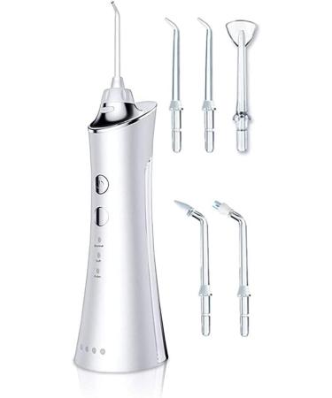 Water Flosser Professional Cordless Rechargeable Dental Oral Irrigator Ultra Water Jet for Teeth Braces Care with Easy to Clean Portable Saves Space