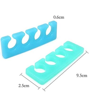 FRAVA Gel Toe Separators - Ideal for Pedicure, Manicure, Yoga Toes & Nail Painting (2 Pairs, Pink) - Buy Online on GoSupps.com