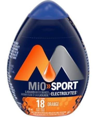 MiO Fruit Punch Liquid Water Enhancer 48ml (Pack of 12) & MiO Sport Orange Liquid Water Enhancer 48ml (Pack of 12) - Buy Online on GoSupps.com
