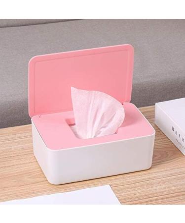 QKFON Storage Box for Wet Wipes & Tissue Paper - Stylish Green & White Napkin Holder for Home & Office - Buy Online on GoSupps.com