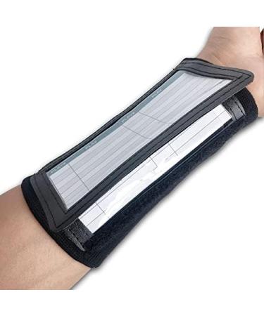 10 Pack Youth Triple Window Playbook QB Wristband - Ideal for Football, Baseball & All Sports - Black - Buy Online on GoSupps.com