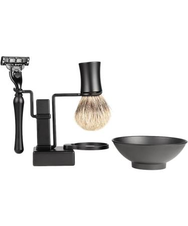 Fomiyes Men's Shaving Set - 2-Piece Razor & Brush Holder Soap & Cream Tools for Perfect Shave - International Shipping Available - Buy Online on GoSupps.com