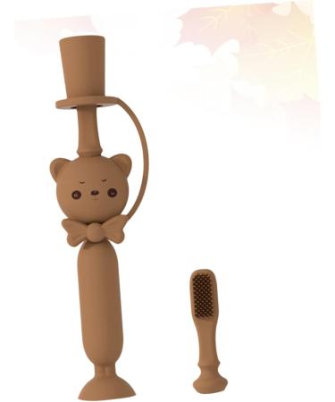 BCOATH 1Pc Silicone Toothbrush | Oral Care & Training Toothbrush for Kids | Soft Bristles for Gentle Cleaning International Shipping Available - Buy Online on GoSupps.com