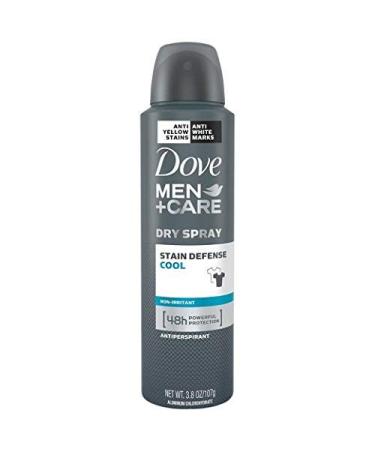 Dove Men+Care Stain Defense Cool Dry Spray Antiperspirant Deodorant  3.8 Ounce