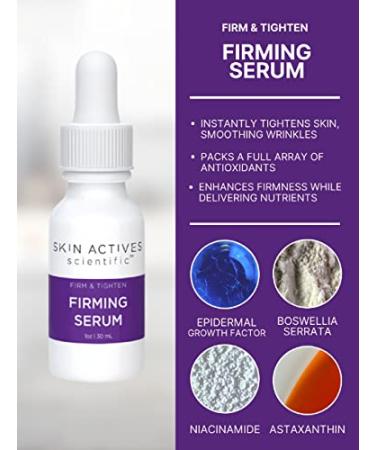 Skin Firming Serum | Collagen & Hyaluronic Acid | Anti-Aging Vitamins & Antioxidants | 1 fl. oz. - International Shipping Available - Buy Online on GoSupps.com