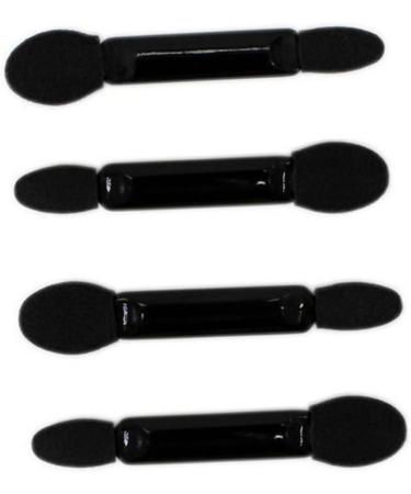 Ipetboom 50pcs Makeup Eyeshadow Disposable Eyeliner Eye Shadow Applicator Eye Shadow Brush 5.50X0.20X0.20CM Black - Buy Online on GoSupps.com