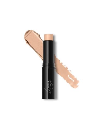 Foundation Stick Broad Spectrum SPF 15 - Creme Foundation Full Coverage Makeup Base - Goes On Creamy And Transforms to A Matte Powder Finish -Great For All Skin Types (Natural Beige)