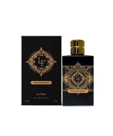 Khadlaj La Fede Oud for Kings Eau De Parfum Spray Men 2.7 Ounce Oud For Kings 2.7 Ounce (Pack of 1) - Buy Online on GoSupps.com