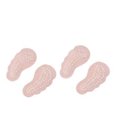 NOLITOY 2 Pairs Forefoot Pad High Heel Pads Foot Massage Leather Insoles Shoe Inserts Foot Orthotic Inserts Heeled Forefoot Protector Pads High Heels Grips Non-Slip Stickers Leather Shoes As Shown 8X4X0.3cm